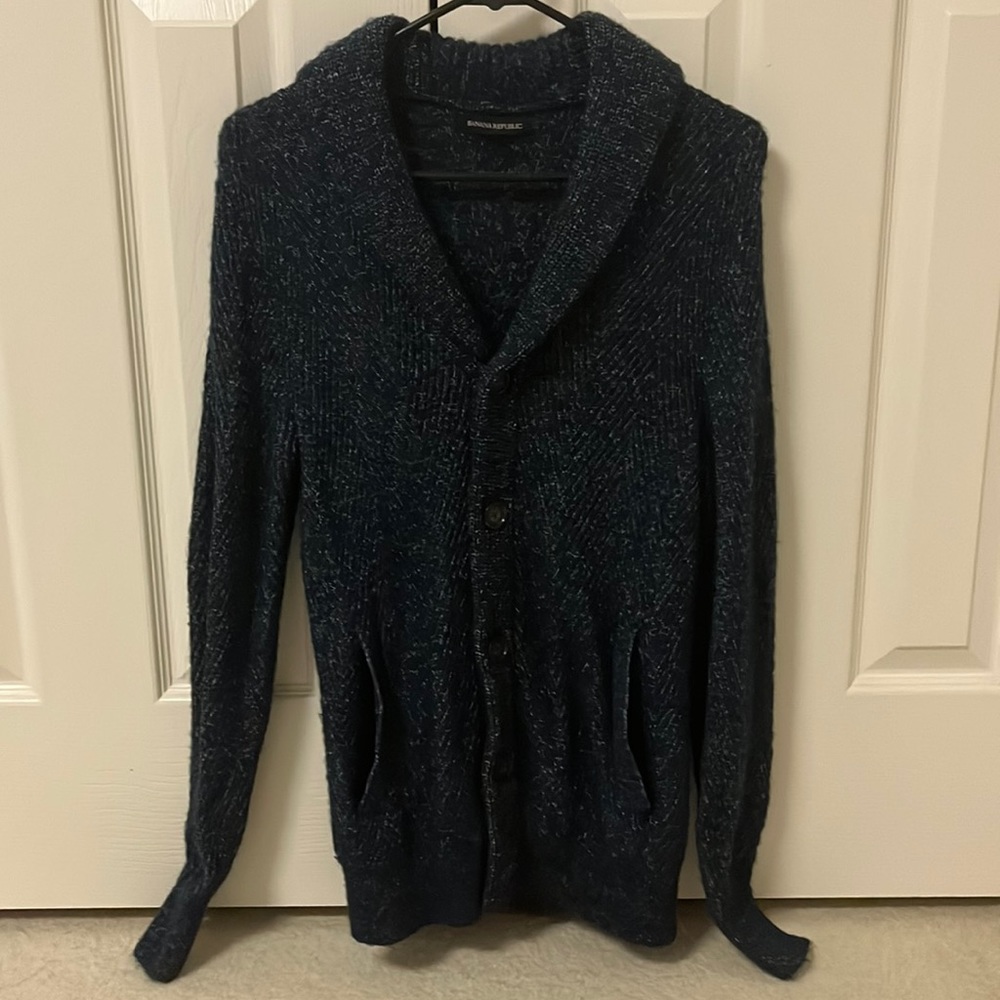BANANA REPUBLIC Cardigan (Navy Blue)